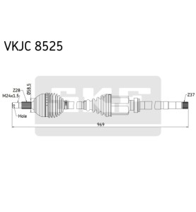 Albero motore/Semiasse