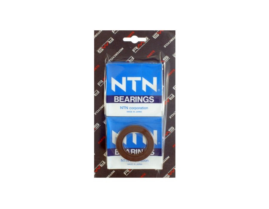 ZESTAW USZCZELNIACZY WAU KORBOWEGO Z OYSKAMI MOTO. HONDA SH 125X150CC STEEL CAGE NTN