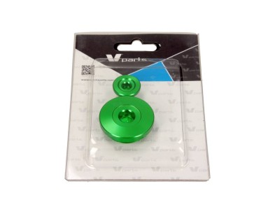 KOREK INSPEKCYJNY SILNIKA MOTO. ZIELONY KAWASAKI