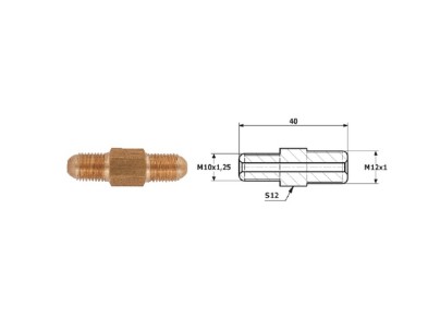 CZNIK PRZEWODW HAM. ZEW. M 12X1 SF ZEW M 10X1