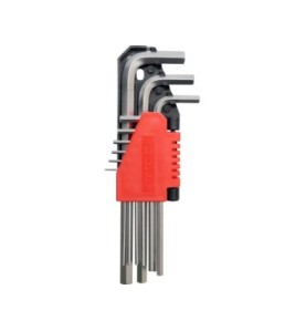 KLUCZE HEX 9CZ. 1,5-10MM CRV