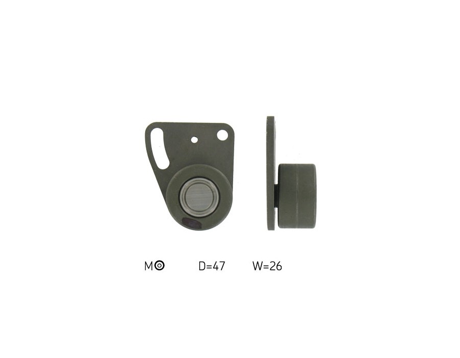 RULLO TENDITORE, CINGHIA POLY-V_VKM14000