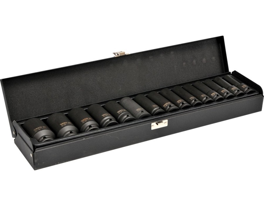 NASADKI UDAROWE GBOKIE 1/2, 10-32MM, 15 SZT.