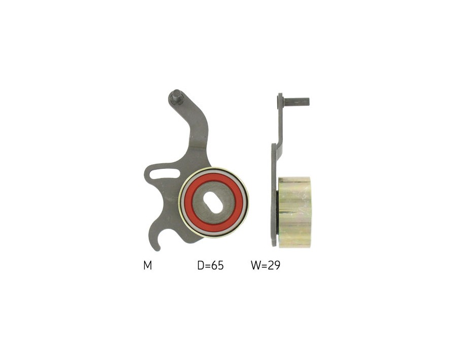 Rullo tenditore, Cinghia dentata