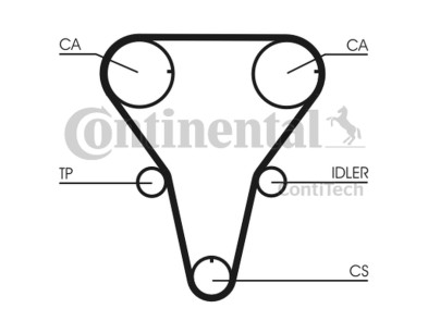 Kit cinghie dentate