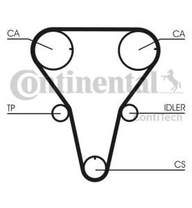 Kit cinghie dentate