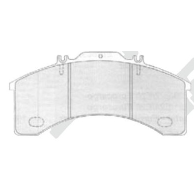 SERIE PASTIGLIE FRENO IMPIANTO KNORR_X87043