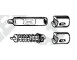 KIT CUNEI FRENO 115 135 145.17_X84586