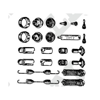 KIT FRENI 1 RUOTA CON PIST.SX 190_X84606