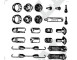KIT FRENI 1 RUOTA CON PIST.SX 190_X84606