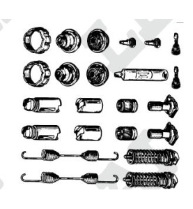 KIT FRENI 1 RUOTA CON PIST.SX 190_X84606