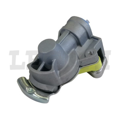 SEMIGIUNTO ACCOPPIAMENTO TIPO GIALLO CON VALVOLA 16x1.5_X89077