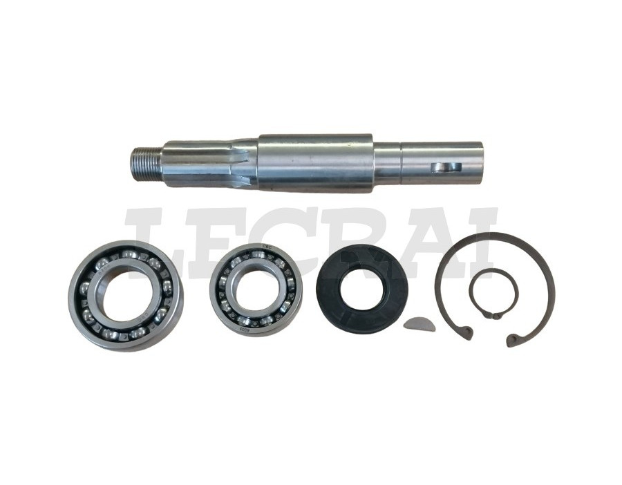 KIT ALBERO DISTRIBUZIONE F.682 CON CUSCINETTI PARAOLIO E CHIAVETTA_X83121