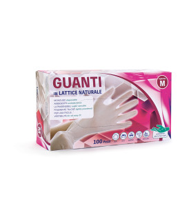 100 GUANTI LATTICE USA E GETTA