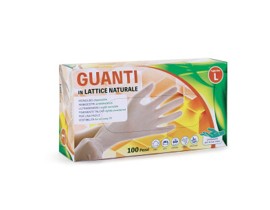 100 GUANTI LATTICE USA E GETTA