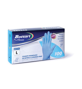 100 GUANTI NITRILE BLU USA E G