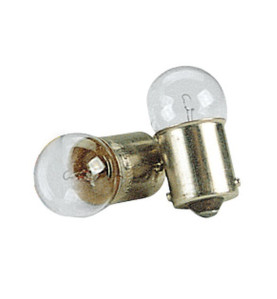 2 PZ LAMP-12V 5W BA15S IN DOUB