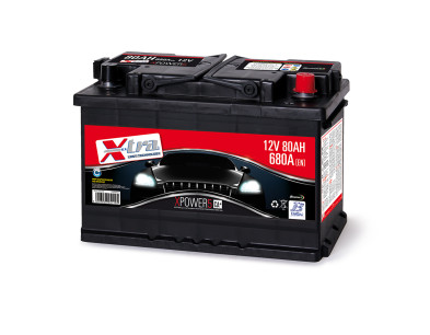 ACCUMULATORE 80 AMP EXTRA S-MA