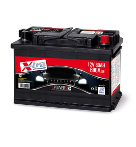 ACCUMULATORE 80 AMP EXTRA S-MA