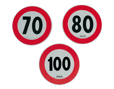 ADESIVO VELOCITÀ OMOLOGATO 100