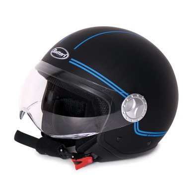 CASCO BOOMERANG NERO OPACO - B