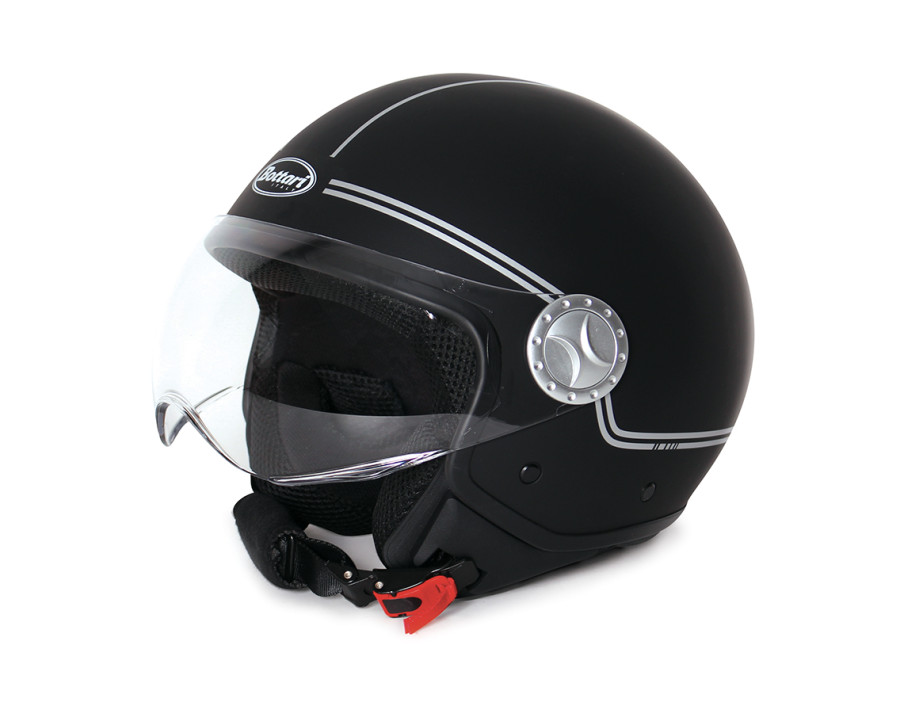 CASCO BOOMERANG NERO OPACO - S
