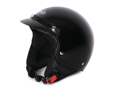 CASCO ECLIPSE NERO LUCIDO S