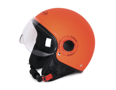 CASCO RIBOT ARANCIO FLUO OPACO