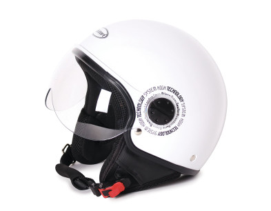 CASCO RIBOT BIANCO LUCIDO XS