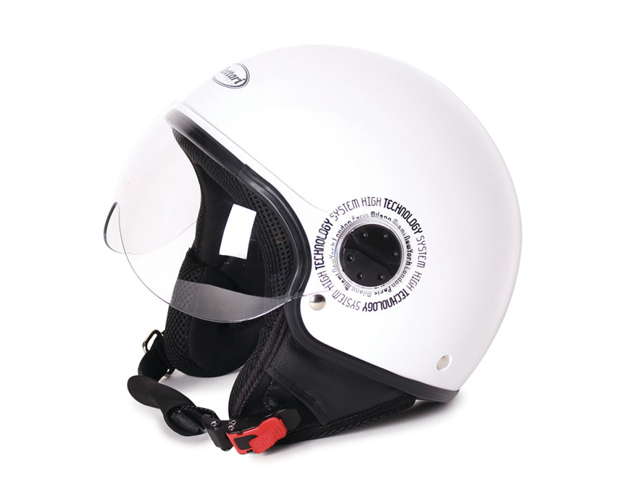 CASCO RIBOT BIANCO LUCIDO XS