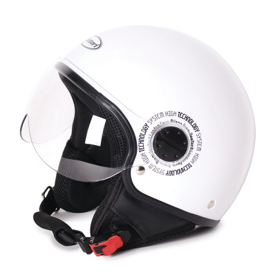CASCO RIBOT BIANCO LUCIDO XS