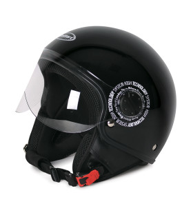 CASCO RIBOT NERO LUCIDO XS