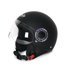 CASCO RIBOT NERO OPACO XS