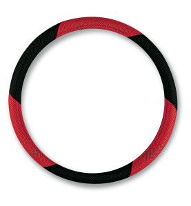 COPRIVOLANTE MESH NERO ROSSO