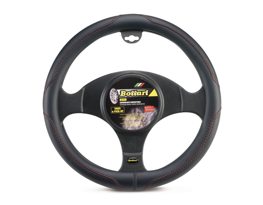 COPRIVOLANTE ROAD NERO-ROSSO 3