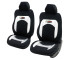 CP-COPRISEDILI SPORT NERO-SILV