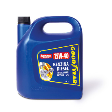 GOODYEAR OLIO MOTORE 15W-40 4L