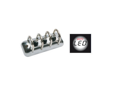INTERRUTTORE TRIPLO A LED CROM