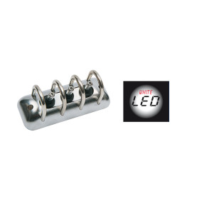 INTERRUTTORE TRIPLO A LED CROM