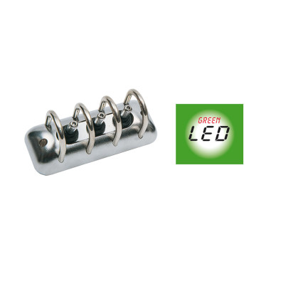 INTERRUTTORE TRIPLO A LED CROM