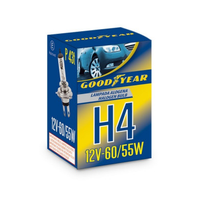 LAMP-12 V-H4 60-55W P43T GOODY