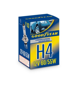 LAMP-12 V-H4 60-55W P43T GOODY