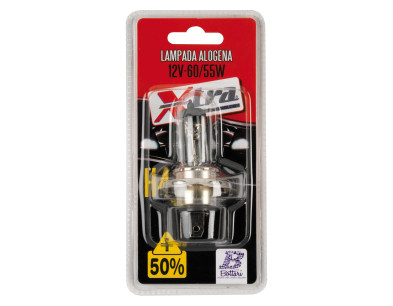 LAMP-12V H4 60-55W 50% LUMINO