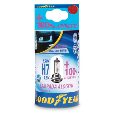 LAMPADA H7 12V 55W COMPLETAMENTE PLATI