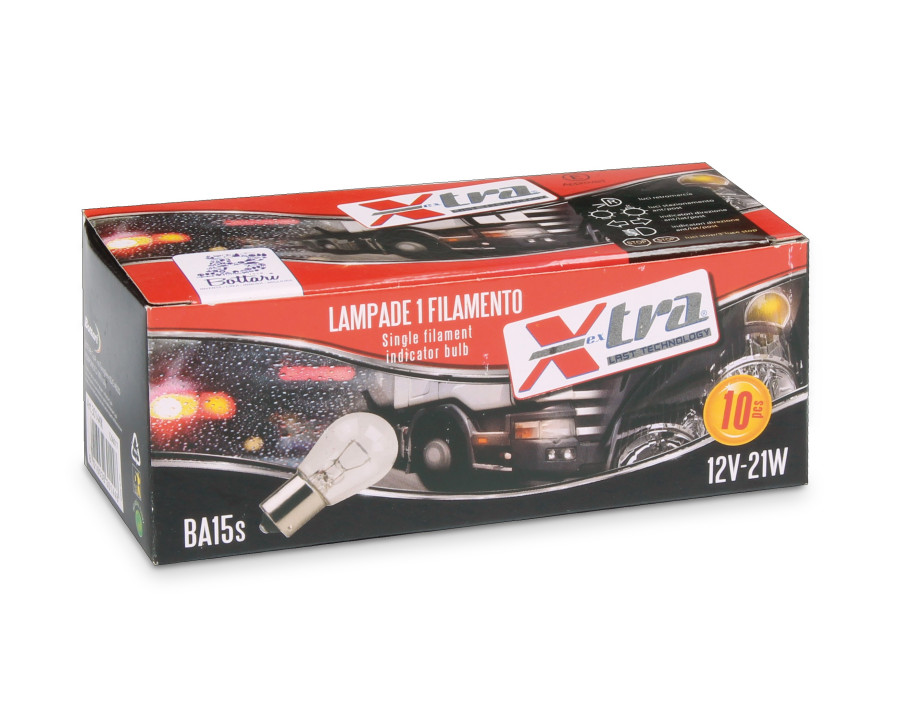 LAMPADE 1 FILAMENTO 12V 21W 10