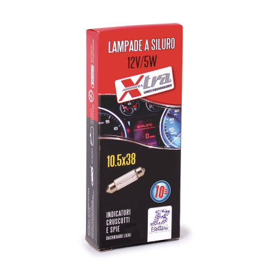 LAMPADE SILURO 12V 5W 10PZ-