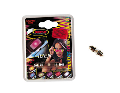LUCE LED PLAFONIERA 7 COLORI A