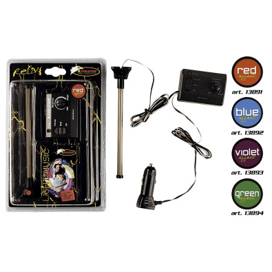 LUCE NEON DA 25 CM VIOLA RELAY