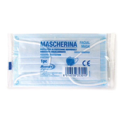 MASCHERINA FACCIALE IMBUSTATA