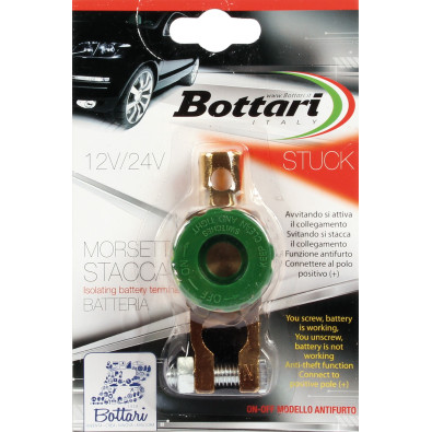 MORSETTO STACCA BATTERIA CON F